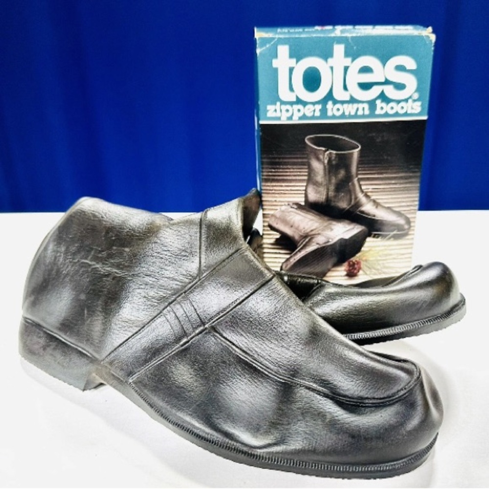 Totes Men's Black Rain & Snow Boots